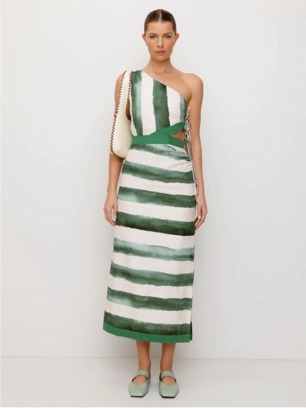 The Wolf Gang Linen Blend Havana Dress